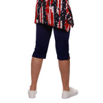 Load image into Gallery viewer, Women's Made in USA Stretchy Capri Pant