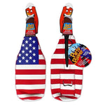 Load image into Gallery viewer, American Flag Bottle Koozie With Bottle Opener