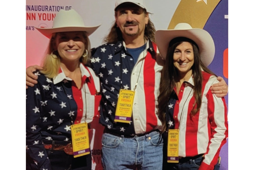 One very Patriotic family shares how they show off their love of country