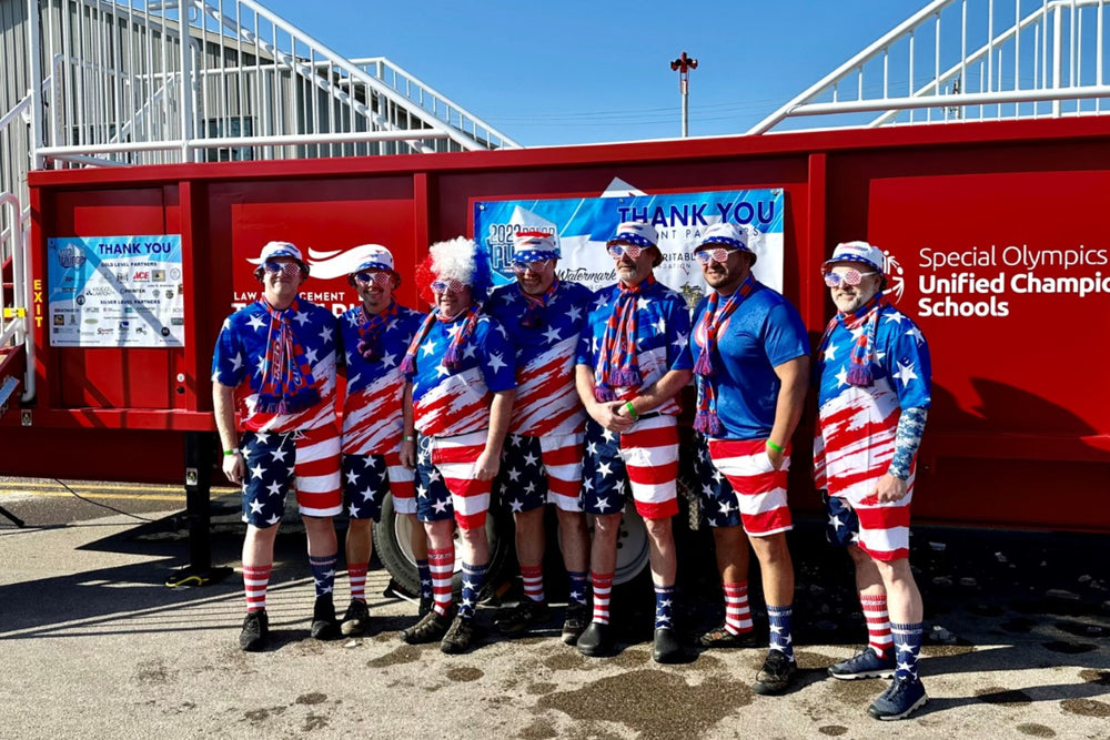 Team Red, White and Blue for Charity!