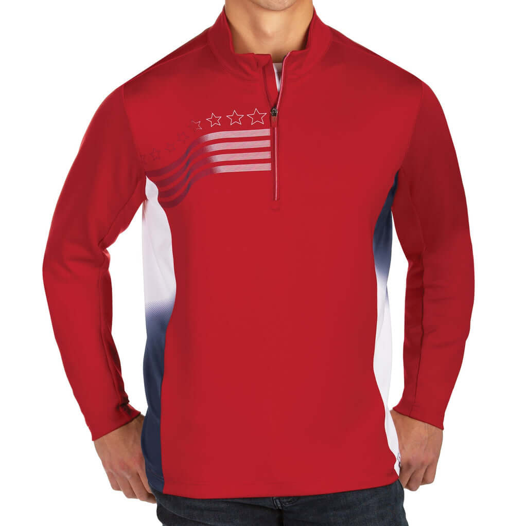 Men's Liberty 1/2 Zip Performance Golf Shirt