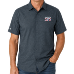 Load image into Gallery viewer, Antigua America 250 Men's Activate Polo - Denim | Premium 2026 Gear
