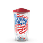 Load image into Gallery viewer, Tervis 16 oz Made in the USA Land that I Love Tumbler
