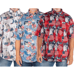 Load image into Gallery viewer, Men&#39;s USA Icons Button-Down Bundle of 3 Shirts
