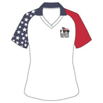Load image into Gallery viewer, Women&#39;s RTF Patriotic Polo
