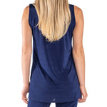 Load image into Gallery viewer, Women&#39;s Made in USA solid Sleeveless Tunic
