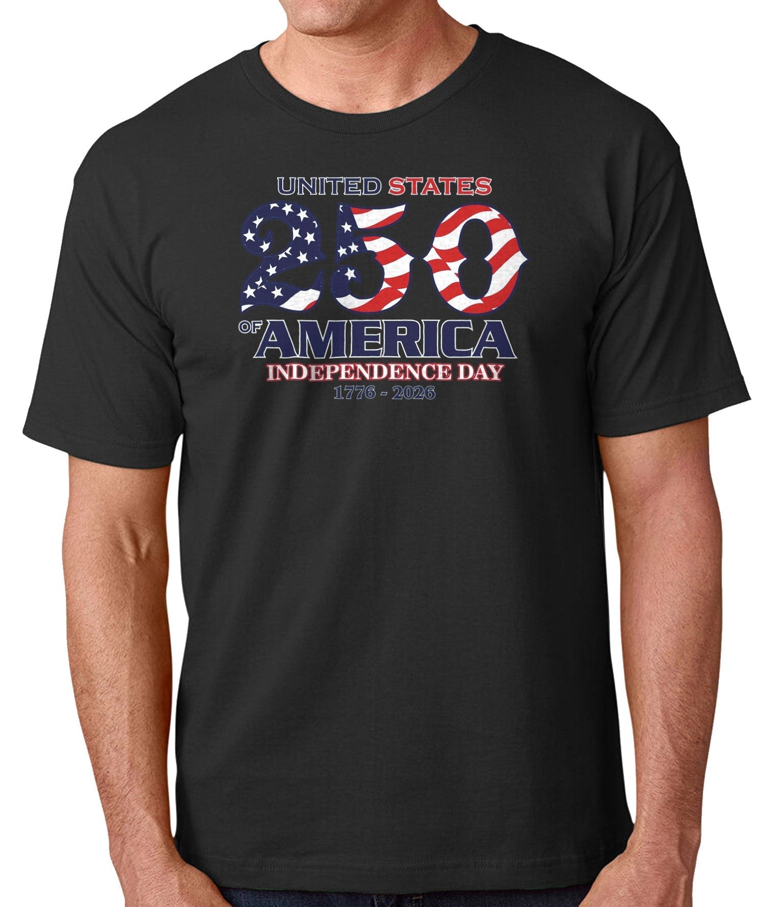 Independence Day Made in USA - 250th Anniversary - T-Shirt