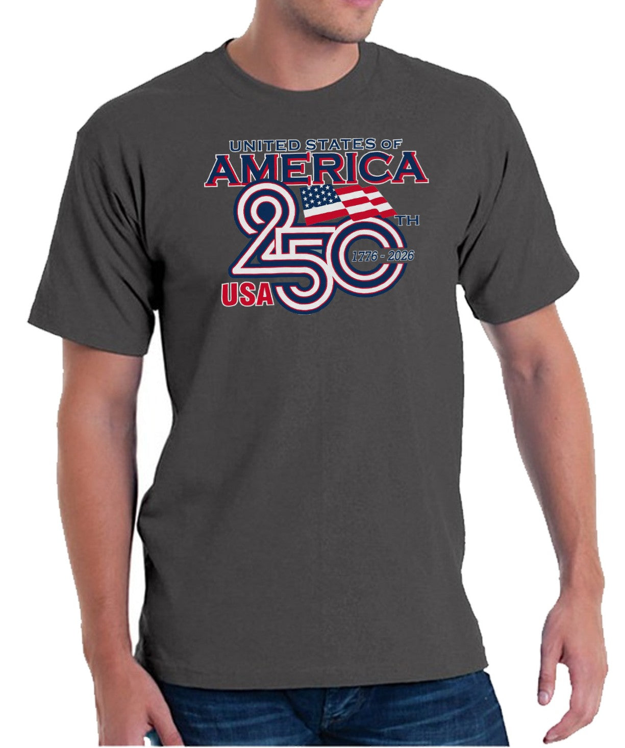 250th Patriot Made in USA - 250th Anniversary - T-Shirt