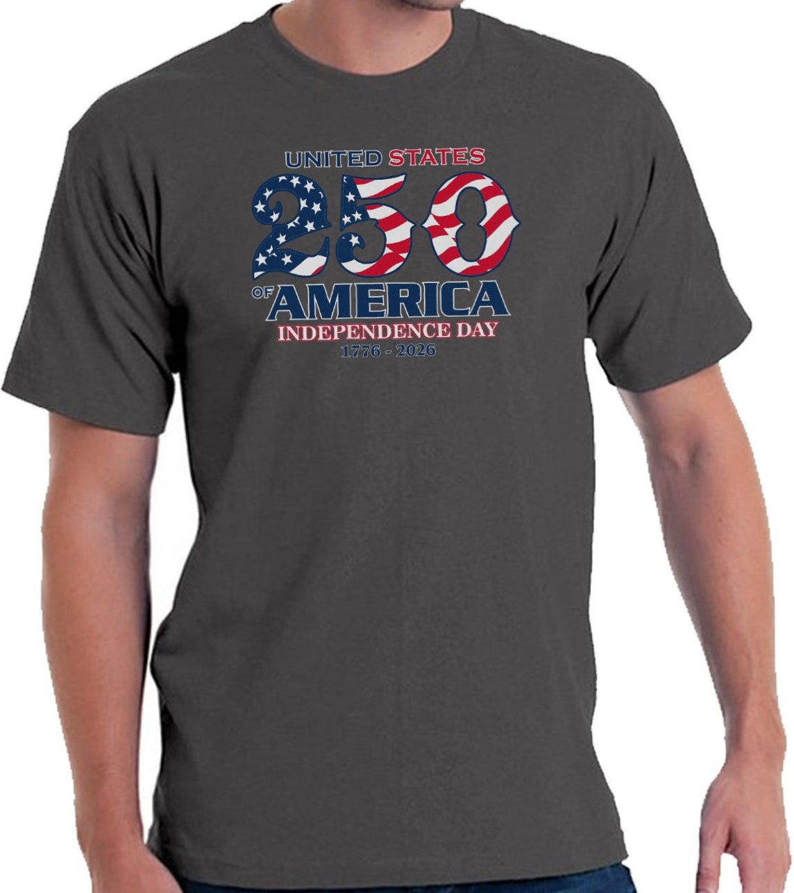 Independence Day Made in USA - 250th Anniversary - T-Shirt