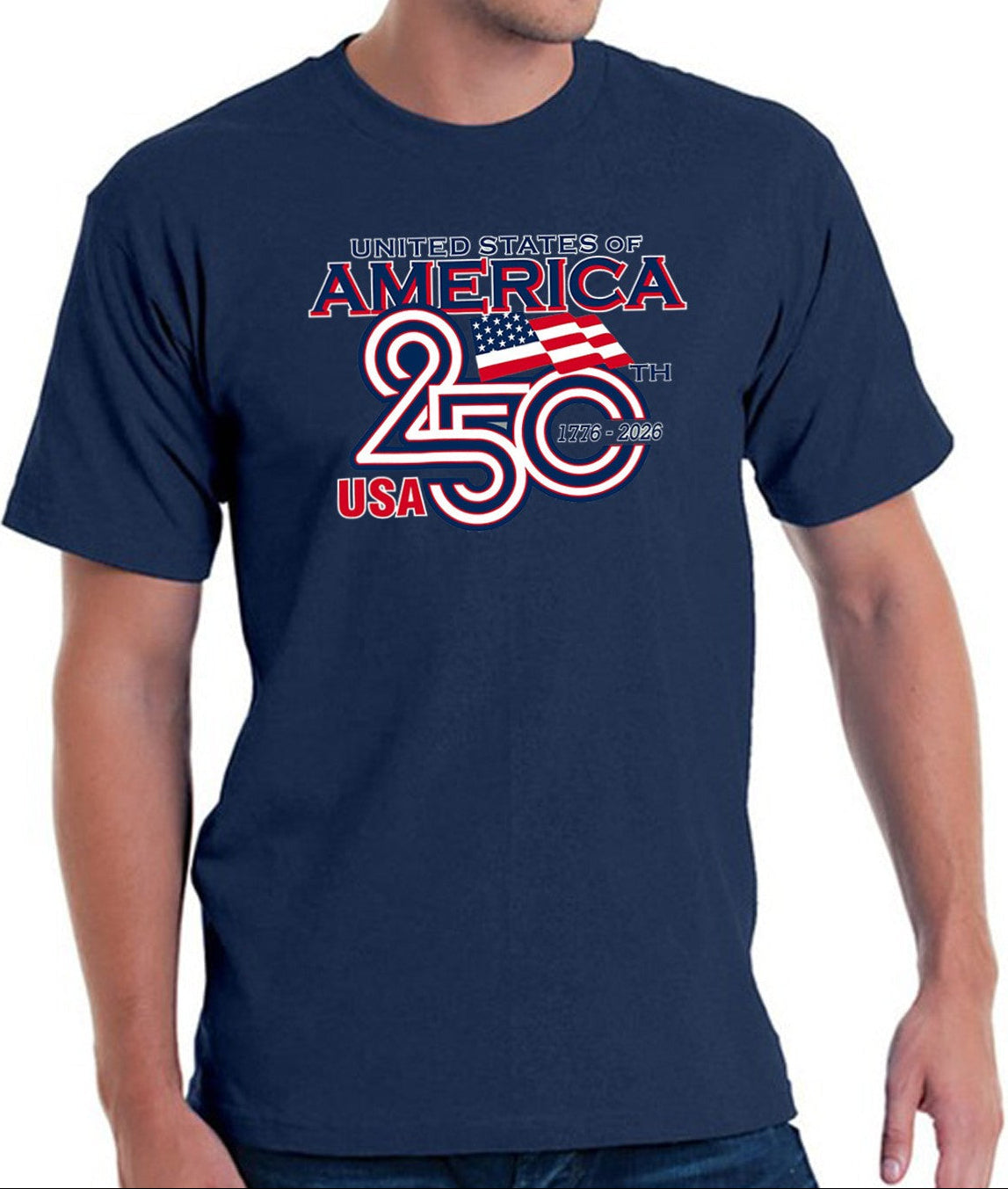 250th Patriot Made in USA - 250th Anniversary - T-Shirt