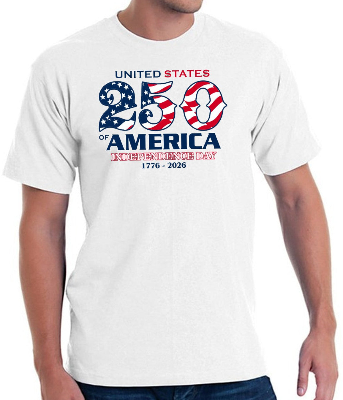 Independence Day Made in USA - 250th Anniversary - T-Shirt