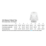 Load image into Gallery viewer, America 250 Years of Freedom Rhinestone 3/4 Sleeve V-Neck Shirt
