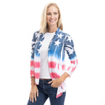 Load image into Gallery viewer, Women&#39;s Made in USA Stars and Stripes Cardigan
