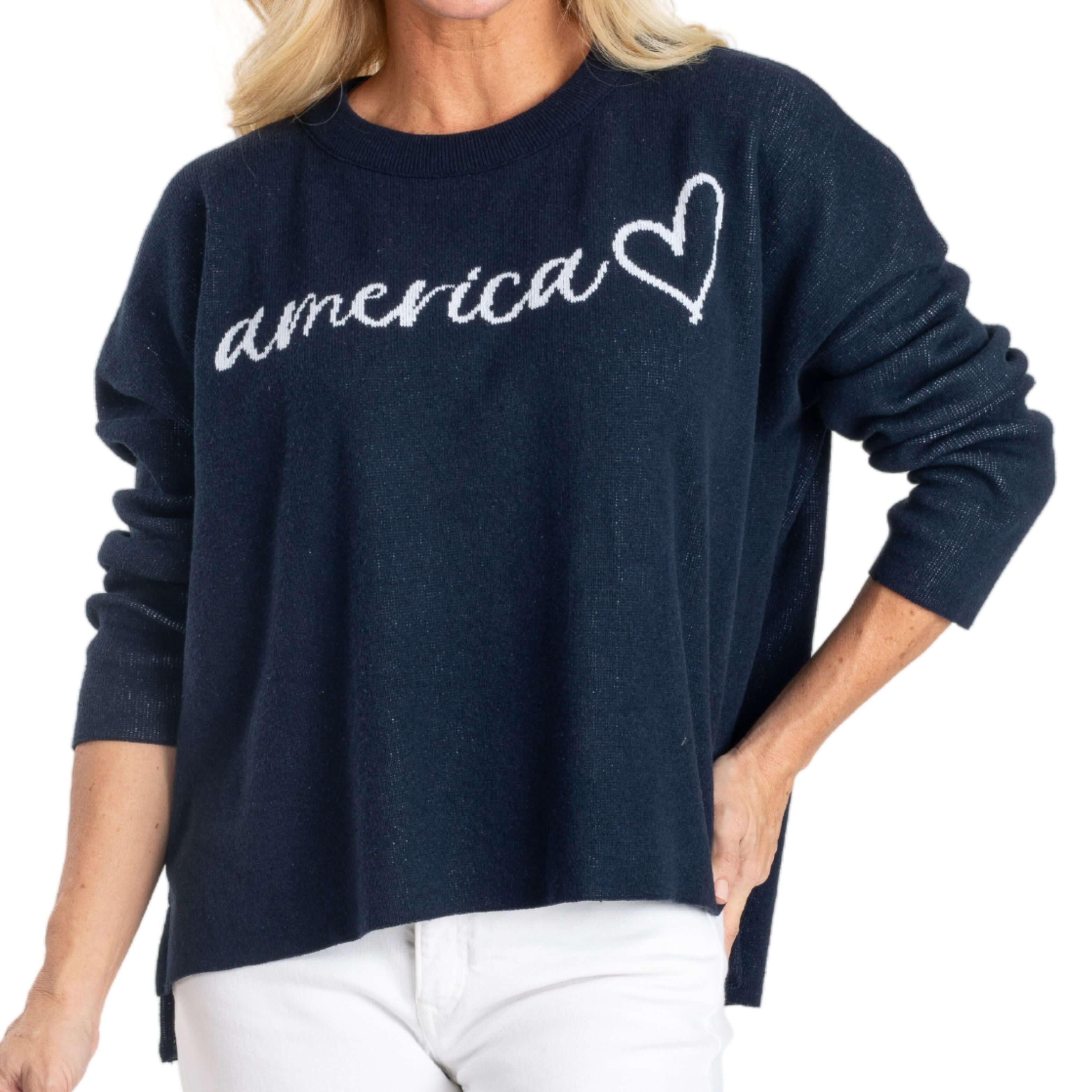 Women's Made in USA Everyday America Sweater
