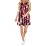 Load image into Gallery viewer, Women&#39;s Made in USA Stars and Stripes Travel Tank Dress
