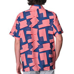 Load image into Gallery viewer, Men&#39;s Patriotic  Flag Print Hawaiian Shirt
