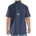 Load image into Gallery viewer, Men&#39;s Columbia USA Flag Slack Tide Short-Sleeve Shirt
