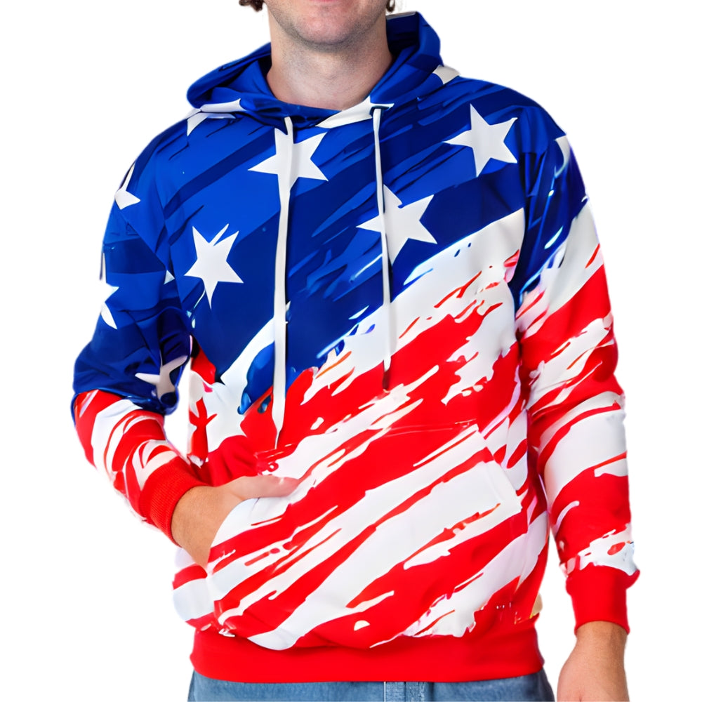 Stars and Stripes Performance Hoodie