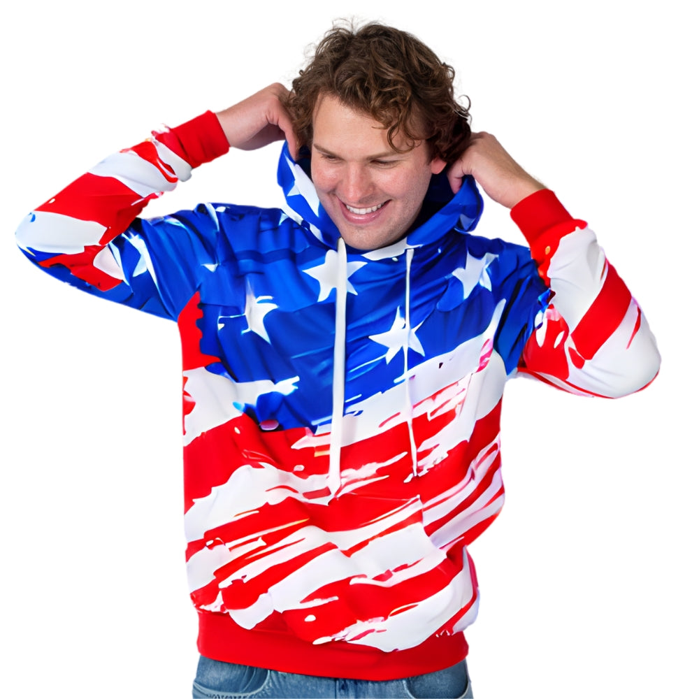 Stars and Stripes Performance Hoodie