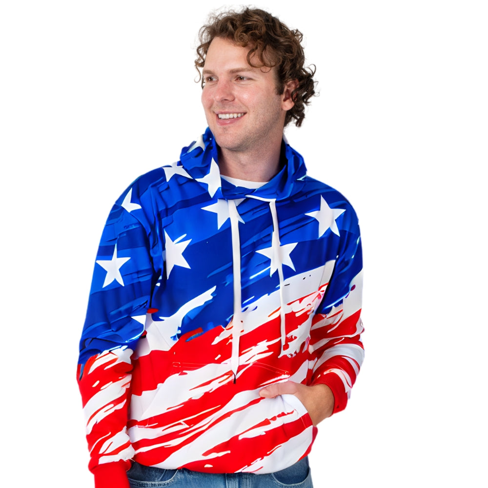 Stars and Stripes Performance Hoodie