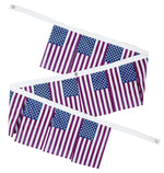 Load image into Gallery viewer, Annin Made in USA 12 Foot American Flag Garland

