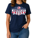 Load image into Gallery viewer, America's 250th Anniversary Made in USA Women's Shirt | The Flag Shirt

