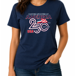 Load image into Gallery viewer, Winged Patriot America 250 Women's T-Shirt | 250th Anniversary | The Flag Shirt
