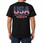 Load image into Gallery viewer, America 250 USA Flag Men’s Patriotic Made in USA T-Shirt | The Flag Shirt
