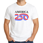 Load image into Gallery viewer, America250™ Logo T-Shirt | Patriotic USA Anniversary Shirt – White or Navy
