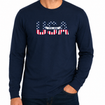 Load image into Gallery viewer, Founders' Scroll America 250 Long Sleeve T-Shirt | The Flag Shirt

