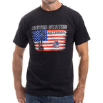 Load image into Gallery viewer, Men&#39;s Made in USA Flag Veteran T-Shirt
