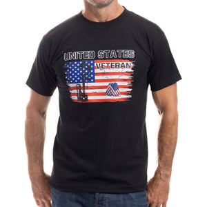 Men's Made in USA Flag Veteran T-Shirt