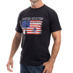 Load image into Gallery viewer, Men&#39;s Made in USA Flag Veteran T-Shirt
