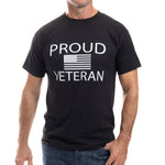 Load image into Gallery viewer, Men&#39;s Made in USA Proud Veteran T-Shirt
