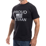 Load image into Gallery viewer, Men&#39;s Made in USA Proud Veteran T-Shirt
