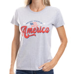 Load image into Gallery viewer, Women&#39;s America Flag 1776 Freedom T-Shirt
