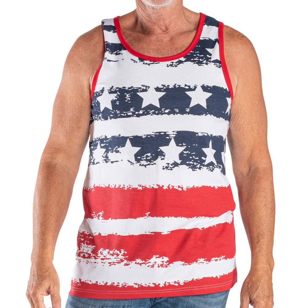 Mens American Flag Tank Tops – The Flag Shirt