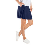 Load image into Gallery viewer, Women&#39;s 18&quot; Made in USA Navy Pocket Skort

