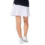 Load image into Gallery viewer, Women&#39;s 15&quot; Made in USA White Pocket Skort
