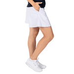 Load image into Gallery viewer, Women&#39;s 15&quot; Made in USA White Pocket Skort
