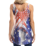 Load image into Gallery viewer, Women&#39;s Made in USA American Flag Tank Top
