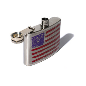 Patriotic Flask, Pen, and Keychain Set