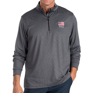 Men's Triumph 1/4 Zip Performance Golf Shirt