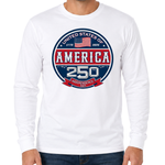 Load image into Gallery viewer, United States of America 250 Long Sleeve T-Shirt | The Flag Shirt
