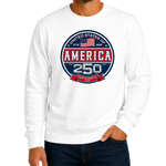 Load image into Gallery viewer, United States of America 250 Crewneck Sweatshirt | The Flag Shirt
