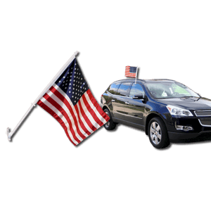 Annin Made in USA American Flag for Cars and Trucks