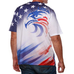 Load image into Gallery viewer, Men&#39;s Patriotic Eagle USA Quick Dry T-Shirt
