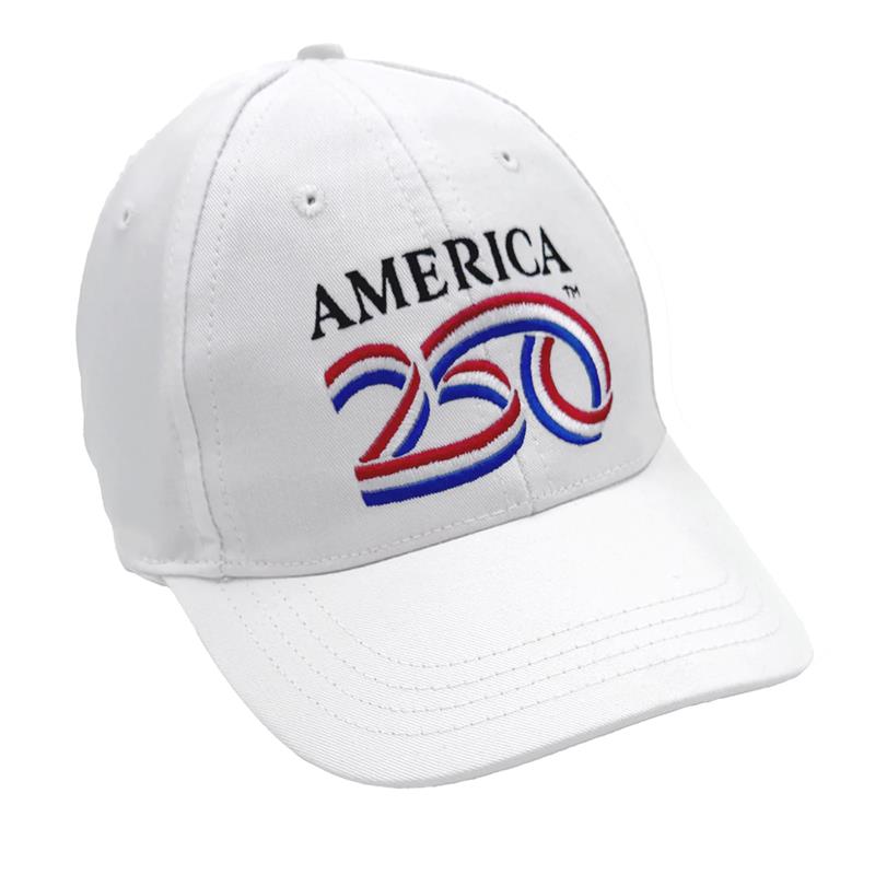 250th Anniversary Made in USA Cap - White