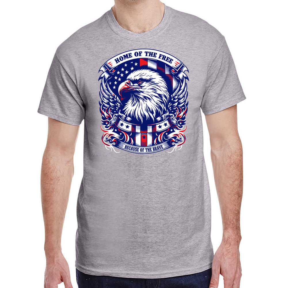 Men's Home of the Free Eagle T-Shirt