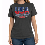 Load image into Gallery viewer, American Proud America 250 Made in USA Women's Shirt | The Flag Shirt
